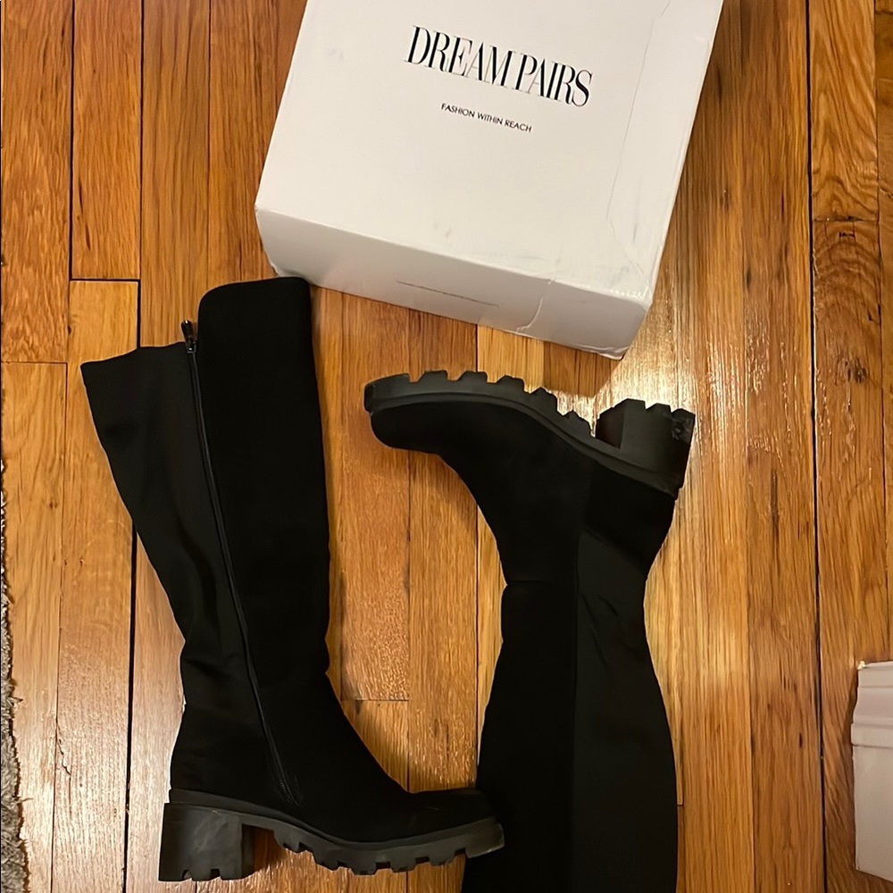 Dream Pairs Women's Black Boots
